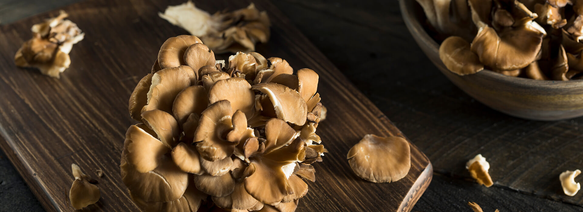 Raw Organic Maitake Mushrooms
